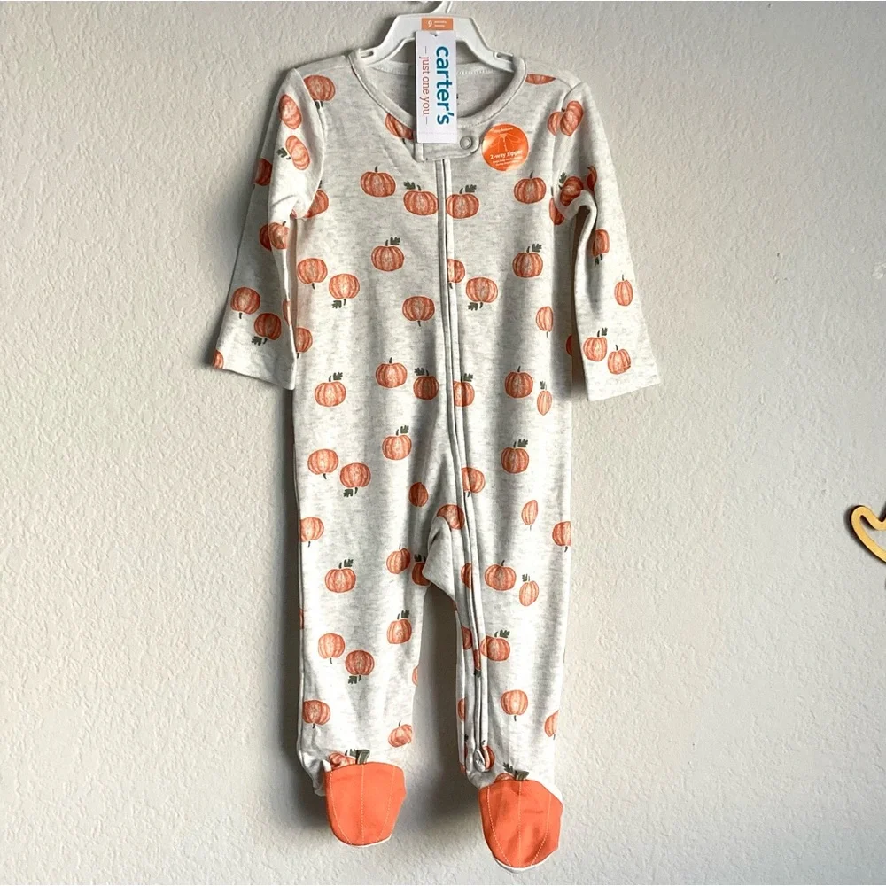 \Carter’s\ NWT 🎃 Pumpkin Footie